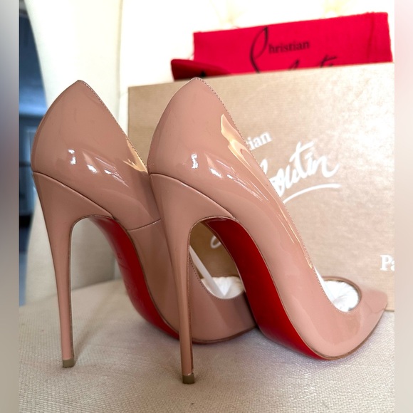 SOLD - Christian Louboutin - So Kate - Size 37 - Nude - Picture 3 of 8